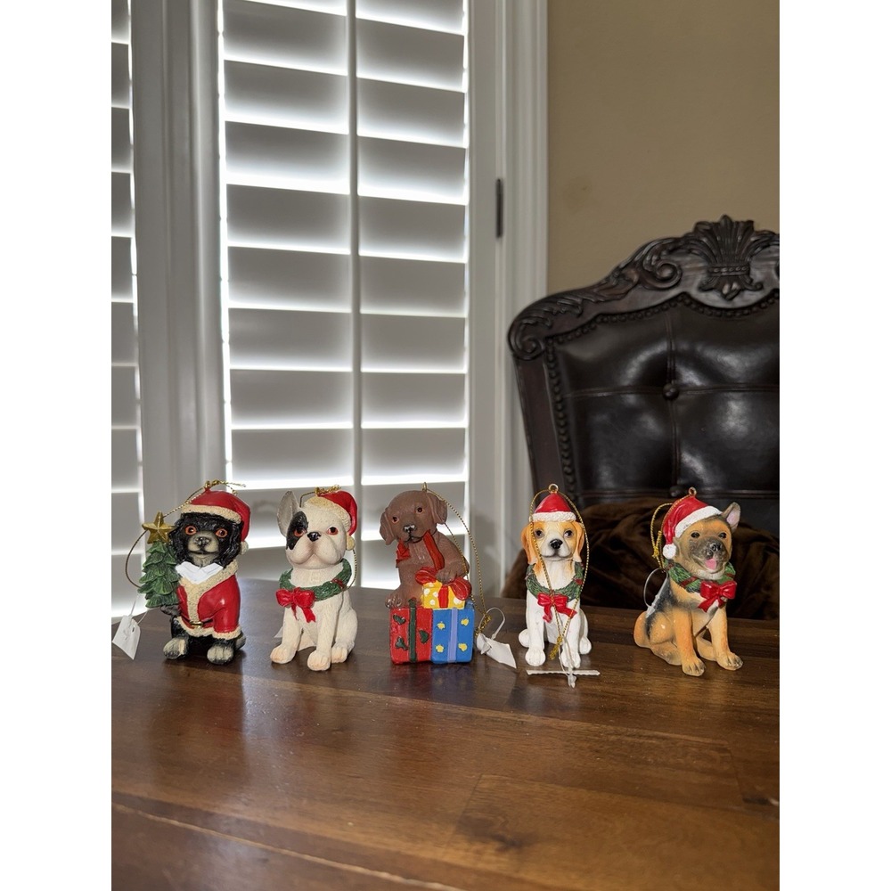 Christmas Dogs Puppy Ornaments Kohl's Holiday Decor - Picture 3 of 8